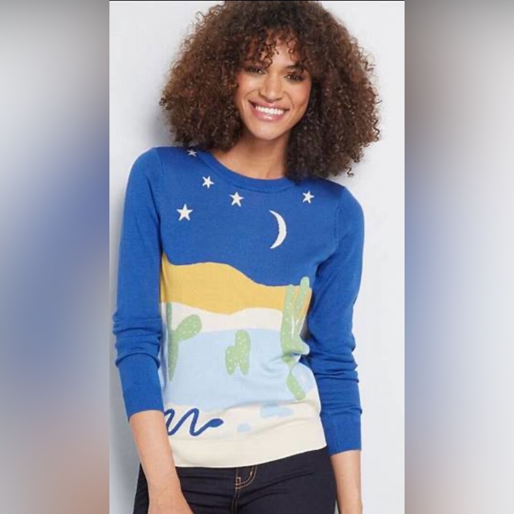 MODCLOTH CACTUS SWEATER NWT SZ XS
